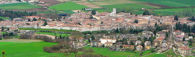 Vue sur la petite ville de Norcia