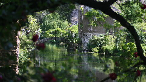 Rivière, Jardin de Ninfa