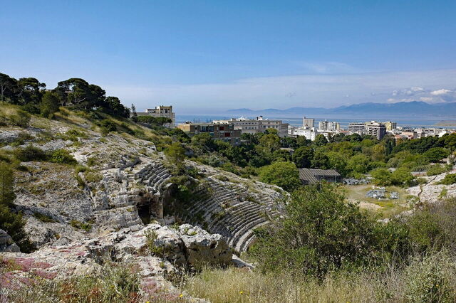 Vue sur Cagliari