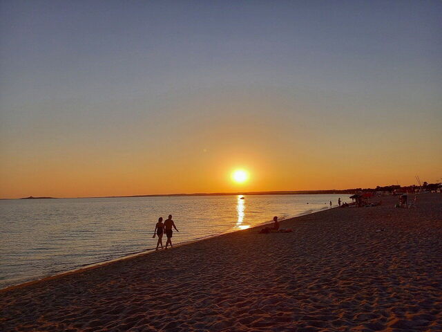 Un coucher de soleil en Sardaigne
