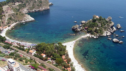 La ville de Taormine en Sicile