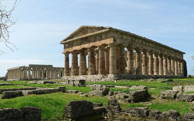 Temple à Paestum, Y. Gianni, 1898
