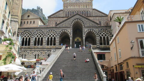 Extérieur de la Cathédrale d'Amalfi