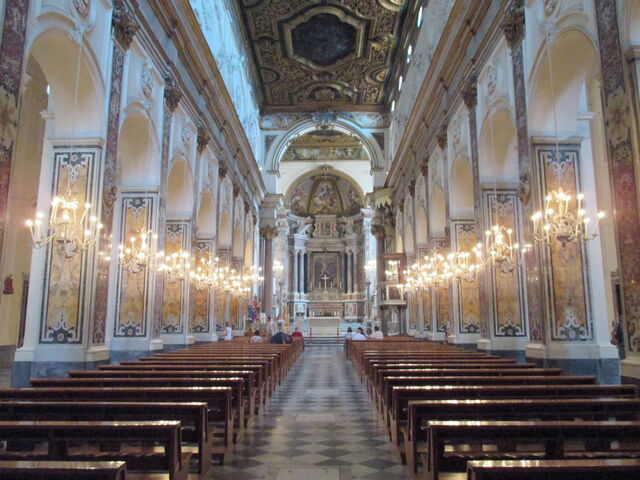 La chapelle de la Cathédrale d'Amalfi