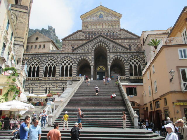 Extérieur de la Cathédrale d'Amalfi