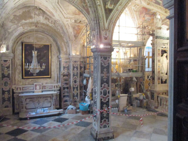 La nef de la Cathédrale d'Amalfi
