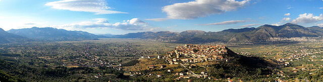 Vue de la vallée de Diano