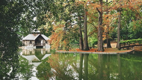 Villa Mosconi Bertani, jardins
