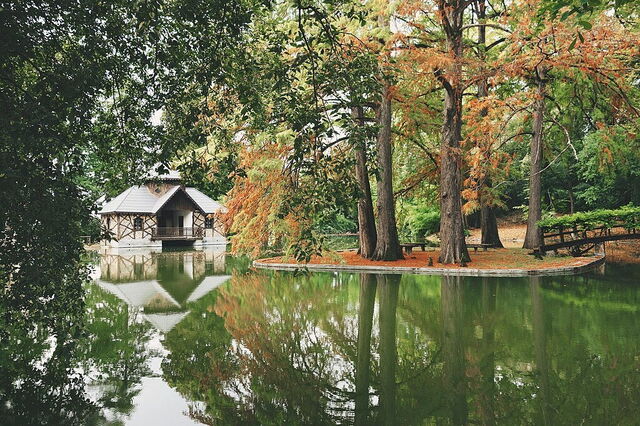 Villa Mosconi Bertani, jardins