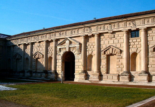 Palais Te, Exterieur