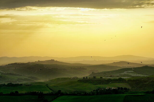 Paysage en Toscane