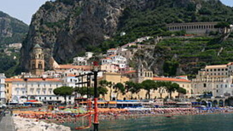 La ville d'Amalfie