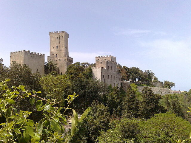 Le château d'Erice