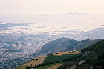 Les vues depuis Erice