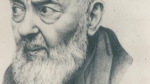 Un dessin de Padre Pio