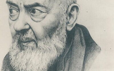 Un dessin de Padre Pio