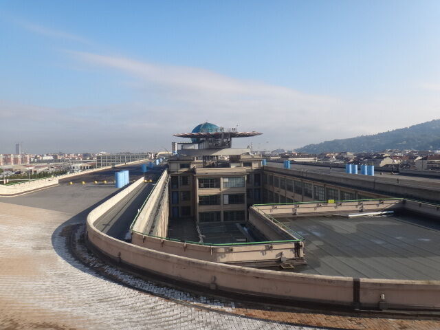 Fiat Lingotto, piste de course sur les toits