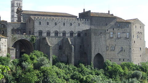 Le Palais du Pape à Viterbo