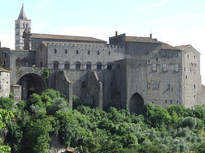 Le Palais du Pape à Viterbo