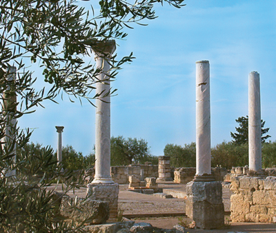 Un temple à Canosa di Puglia