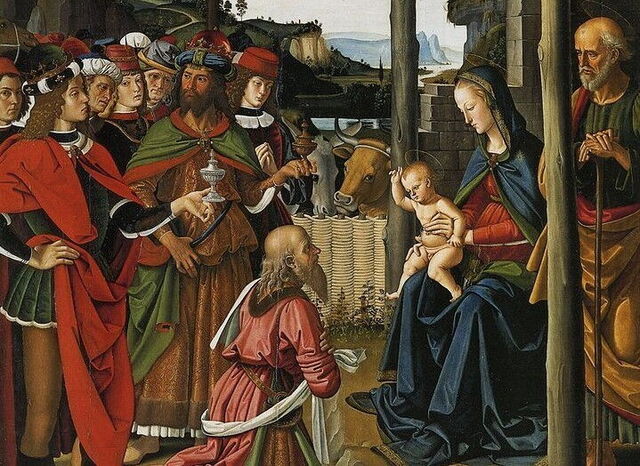 L'Adoration des mages par Le Pérugin