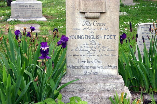 Tombe de Keats