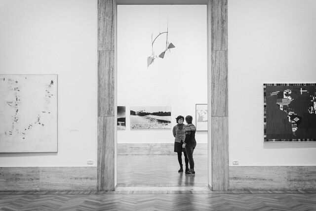 Galerie nationale d'art moderne et contemporain, intérieur