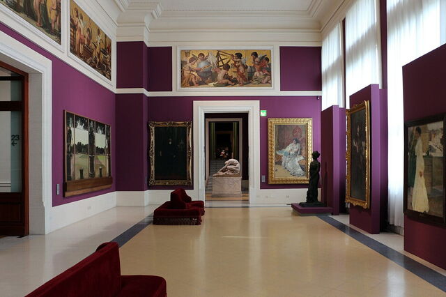 Galerie Nationale d'Art Moderne et Contemporain, salle Belle Epoque