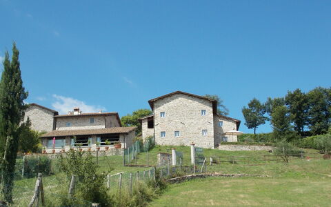 Villa Latera: Propriété, Lot Terre, Maison, Zone Rurale, Ciel, Domicile, Immobilier, Ferme, Bâtiment, Arbre