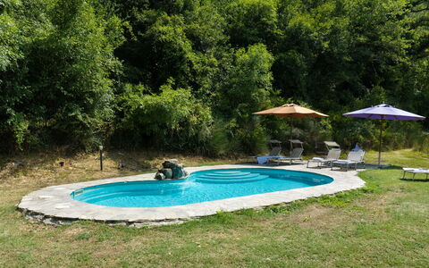 Villa Paola: Piscine, Mobilier De Jardin, Loisir, Recours, Arrière-Cour, Jardin, Ombre, Aménagement Paysager, Caractéristique De L'Eau, Eco Hôtel