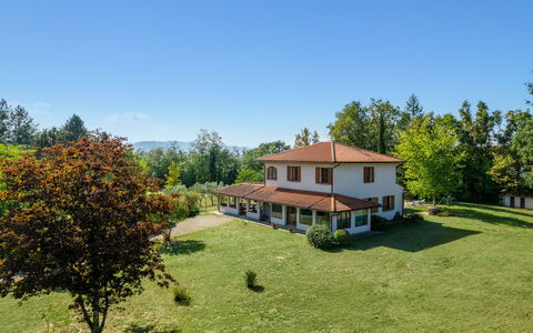 Villa Cinzia: Ciel, Plante, Propriété, Bâtiment, Fenêtre, Arbre, Environnement Naturel, Paysage Naturel, Maison, Lot Terre