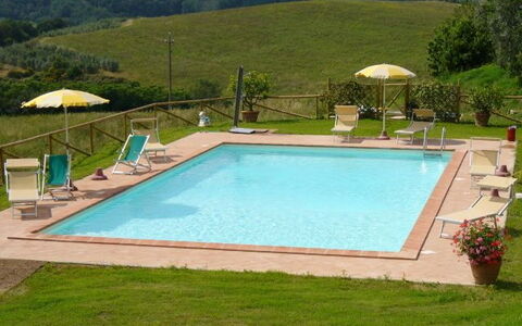 Agriturismo Paterno: Piscine, Propriété, Herbe, Loisir, Rectangle, Maison, Arrière-Cour, Immobilier, Villa, Bâtiment