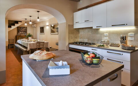 Case Sant'anna: Comptoir, Propriété, Pièce, Cuisine, Meubles, Cabinetry, Design Intérieur, Bâtiment, Domicile, Maison