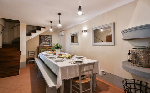 Case Sant'anna 14: Pièce, Propriété, Meubles, Bâtiment, Plafond, Design Intérieur, Comptoir, Salle À Manger, Sol, Table