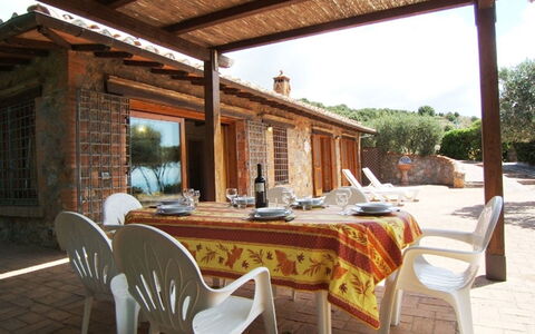 Raggio Di Sole Sull'argentario: Propriété, Bâtiment, Pièce, Meubles, Immobilier, Table, Maison, Patio, Domicile, Porche