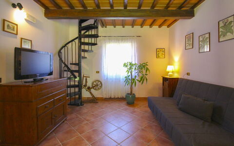 Villa le Balze: Sol, Design Intérieur, Meubles, Sol, Bois, Pièce, Plafond, Éclairage, Salon, Appartement