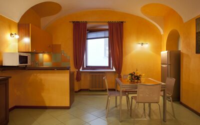 San Domenico Bilocale: Pièce, Bâtiment, Propriété, Design Intérieur, Meubles, Architecture, Maison, Immobilier, Sol, Plafond