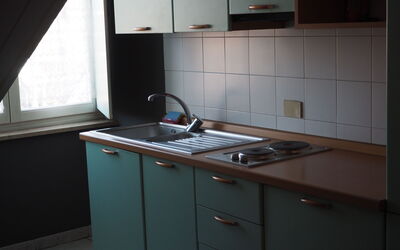 San Domenico Bilocale Executive: Cabinetry, Comptoir, Cuisine, Propriété, Pièce, Meubles, Maison, Matériel De La Propriété, Évier, Architecture