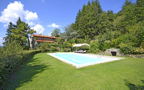 Villa Magnolia: Propriété, Herbe, Maison, Paysage Naturel, Biens, Immobilier, Domicile, Bâtiment, Cour, Arrière-Cour
