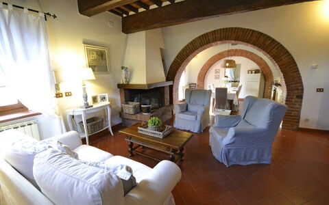 Casa i Pini: Pièce, Propriété, Bâtiment, Meubles, Salon, Design Intérieur, Chambre, Immobilier, Sol, Maison