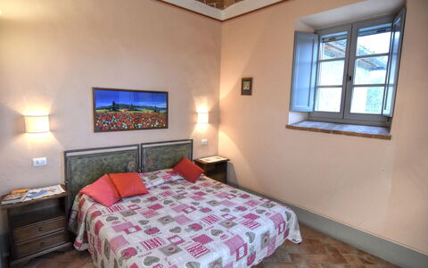 Villa Il Palazzo: Chambre, Pièce, Lit, Meubles, Propriété, Drap De Lit, Cadre De Lit, Literie, Bâtiment, Design Intérieur