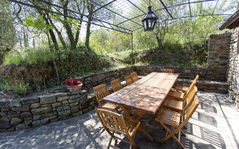 Villa San Pietro: Propriété, Immobilier, Pièce, Meubles, Maison, Table, Arrière-Cour, Biens, Bâtiment, Arbre