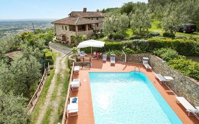 Podere Santa Lucia: Piscine, Propriété, Bâtiment, Maison, Immobilier, Villa, Appartement, Vacances, Loisir, Biens