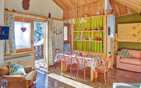 The Twins Apartment - Champoluc: Pièce, Propriété, Meubles, Maison, Bâtiment, Design Intérieur, Immobilier, Chalet, Domicile, Cabane En Rondins