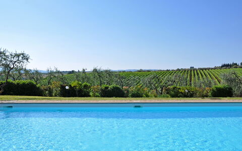 I Glicini: Piscine, Propriété, Paysage Naturel, L'Eau, Loisir, Ciel, Recours, Arbre, Immobilier, Paysage