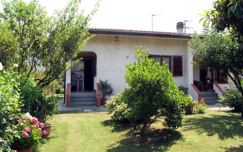 Emilia: Maison, Arbuste, Jardin, Zone Résidentielle, Domicile, Pelouse, Couverture De Sol, Porte, Arrière-Cour