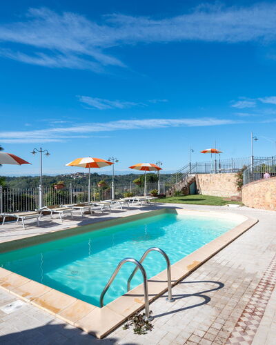 Cossombrato 607: Bleu, Piscine, Composite, Mobilier De Jardin, Recours, Eco Hôtel, Parapluie, Balancelle, Ombre
