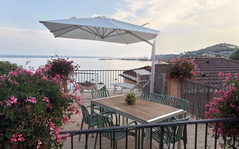 Irma: Meubles, Parapluie, Mobilier De Jardin, Table, Chaise, Tableau De Plein Air, Ombre, Balcon, Table Cuisine Et Salle A Manger, Eco Hôtel