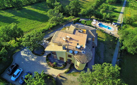 I Gigli di Montefiascone: Photographie Aérienne, Vue Du Ciel, Paysage Naturel, Biens, Paysage, Architecture, La Photographie, Manoir, Bâtiment, Zone Rurale