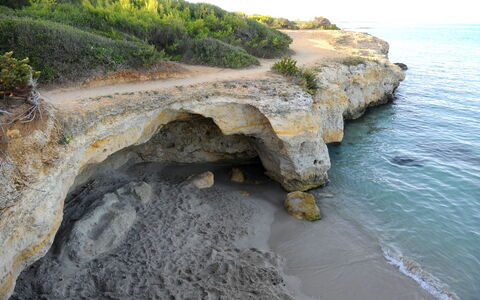 Tenuta Vigna Corallo: Roche, Formation, Côte, Falaise, Rive, Affleurement, Substrat Rocheux, Géologique Phénomène, Cotiers Et Relief Océaniques, Mer
